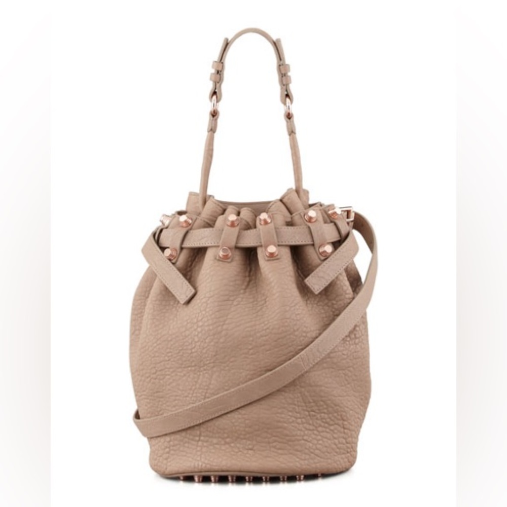 Alexander Wang Leather Diego Bucket Bag